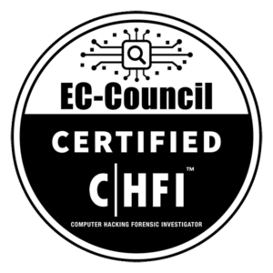 Credly CHFI Badge