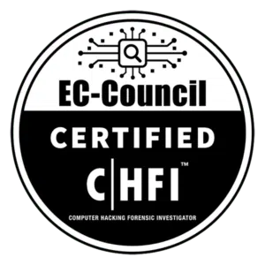 Credly CHFI Badge