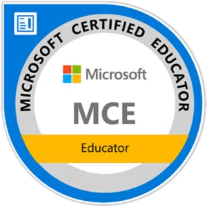 Credly MCE Badge