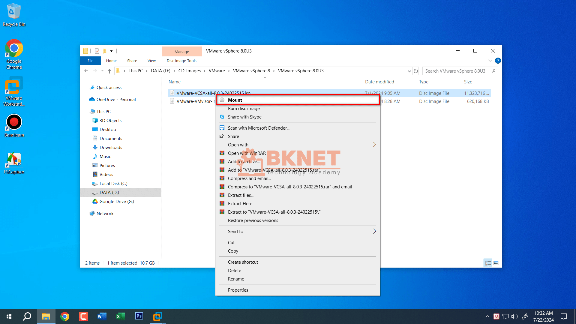 Hướng dẫn cài đặt vCenter Server Appliance (VCSA) 8 chi tiết nhất 36 cai dat vcenter server appliance vcsa 8 02