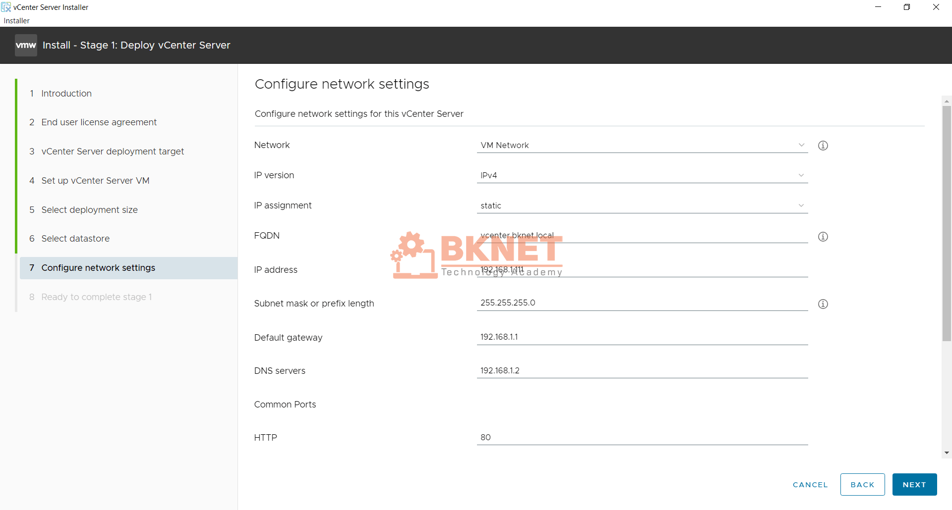Hướng dẫn cài đặt vCenter Server Appliance (VCSA) 8 chi tiết nhất 48 cai dat vcenter server appliance vcsa 8 14