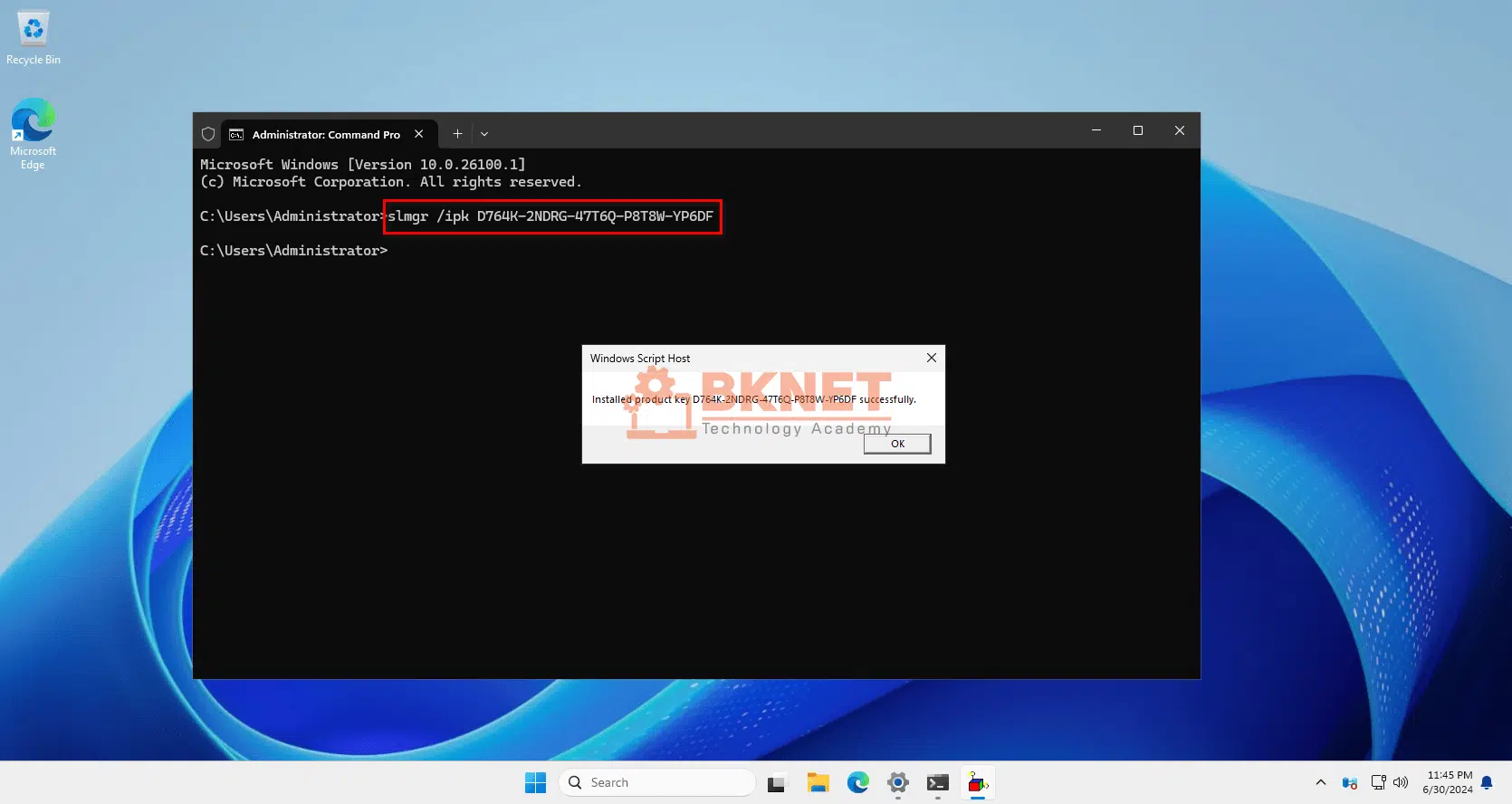 cau hinh sau khi cai dat windows server 2025 03