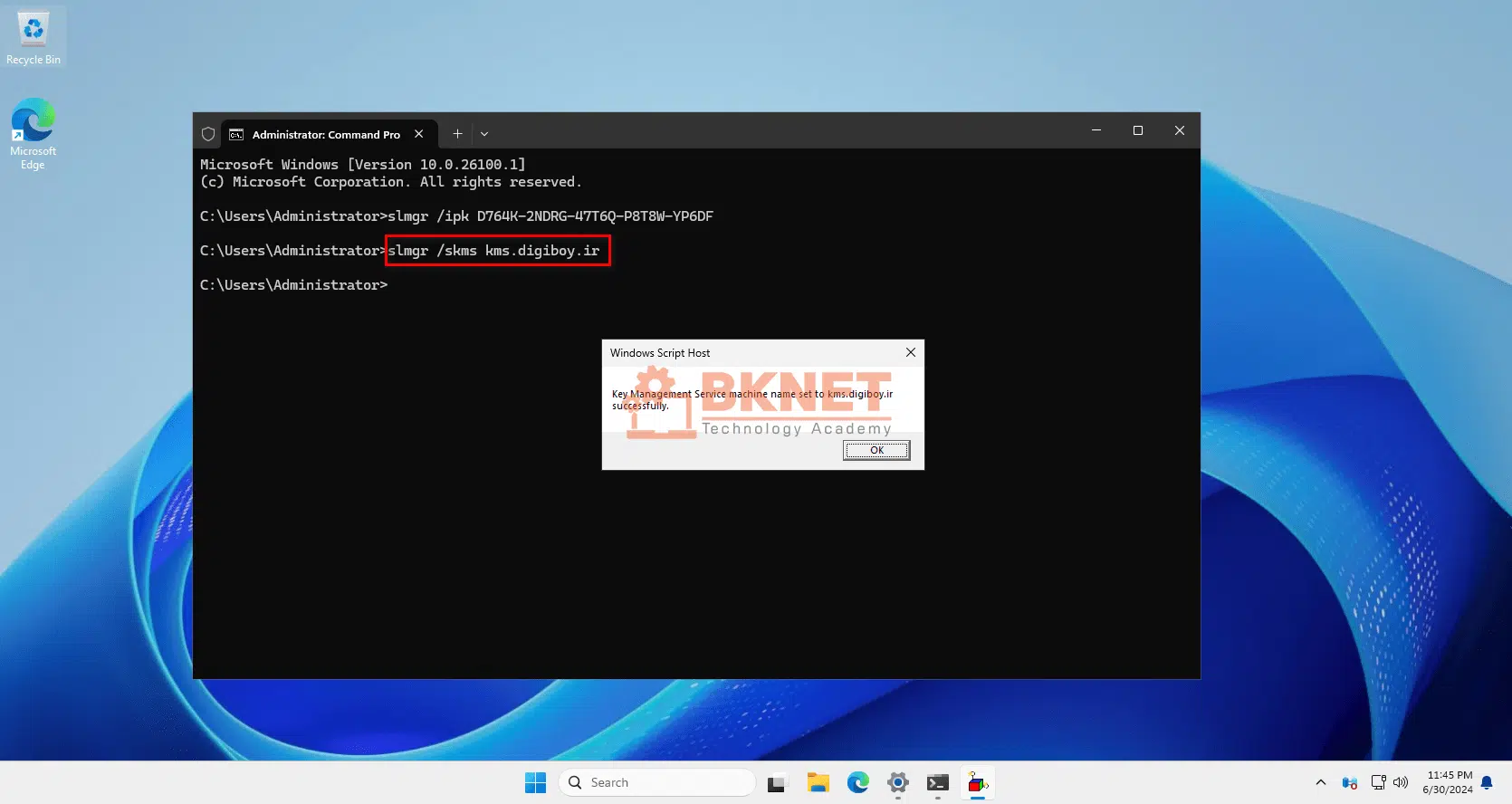 cau hinh sau khi cai dat windows server 2025 04