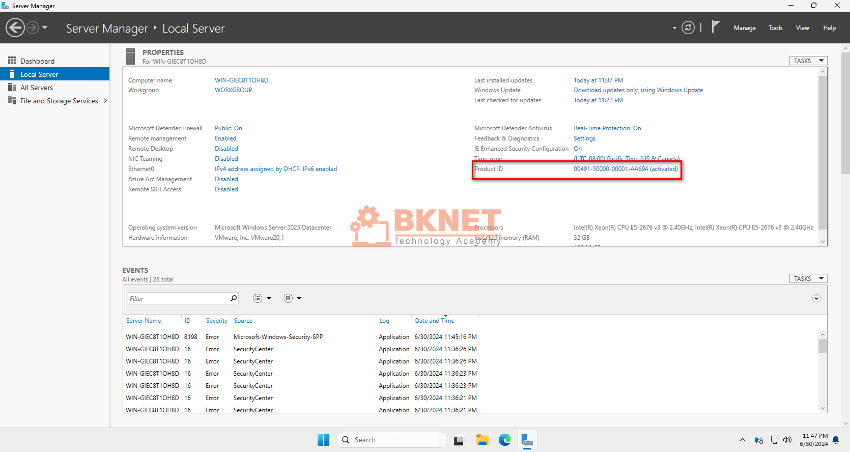 Cấu hình sau khi cài đặt Windows Server 2025 37 cau hinh sau khi cai dat windows server 2025 06