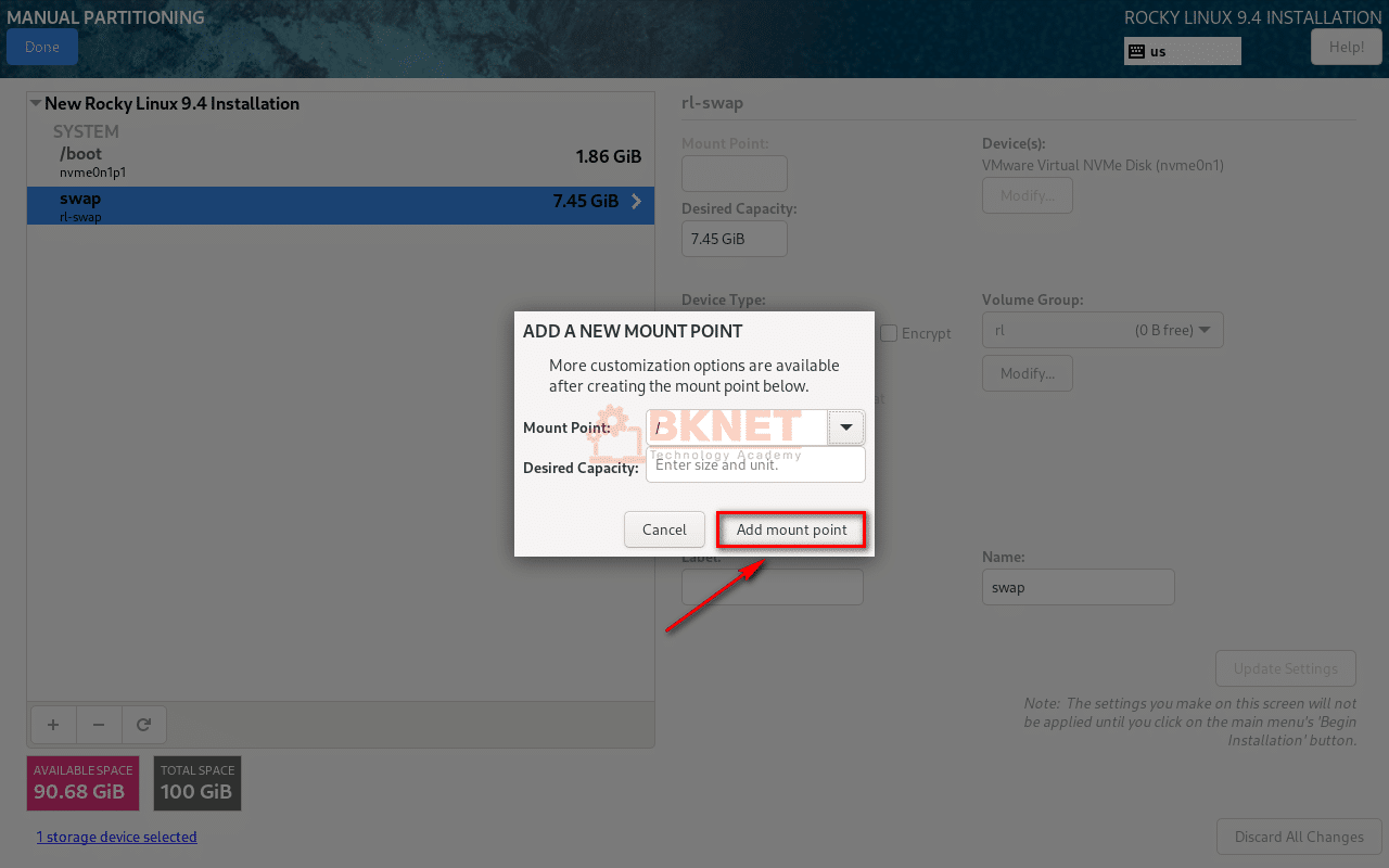 Hướng dẫn cài đặt Rocky Linux 9 44 huong dan cai dat rocky linux 9 4 16