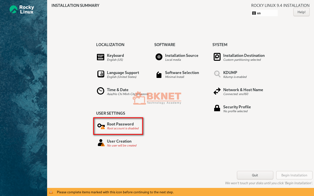 Hướng dẫn cài đặt Rocky Linux 9 51 huong dan cai dat rocky linux 9 4 23