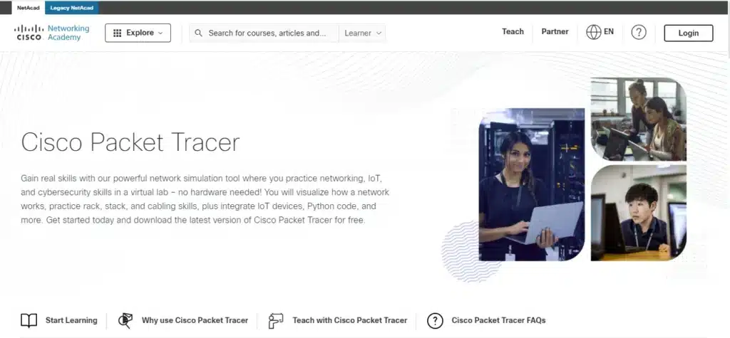 cai dat cisco paket tracer