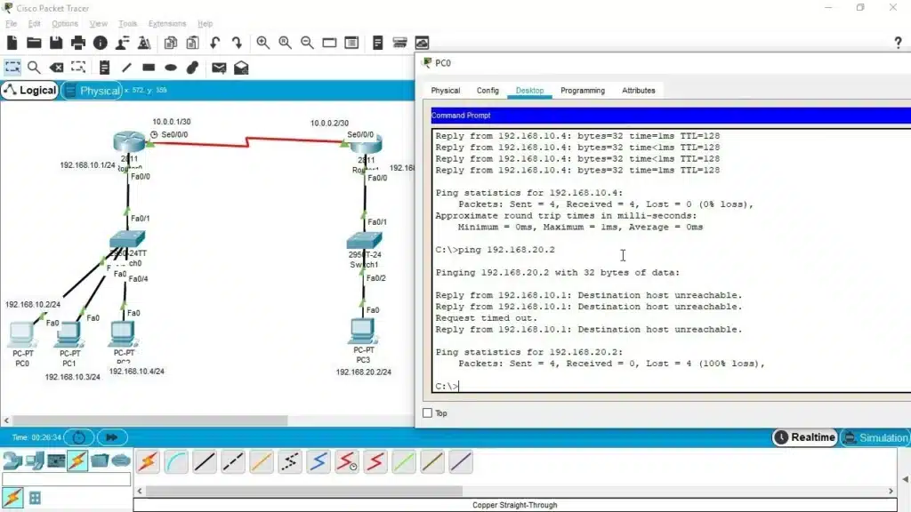 cau hinh cua cisco packet tracer